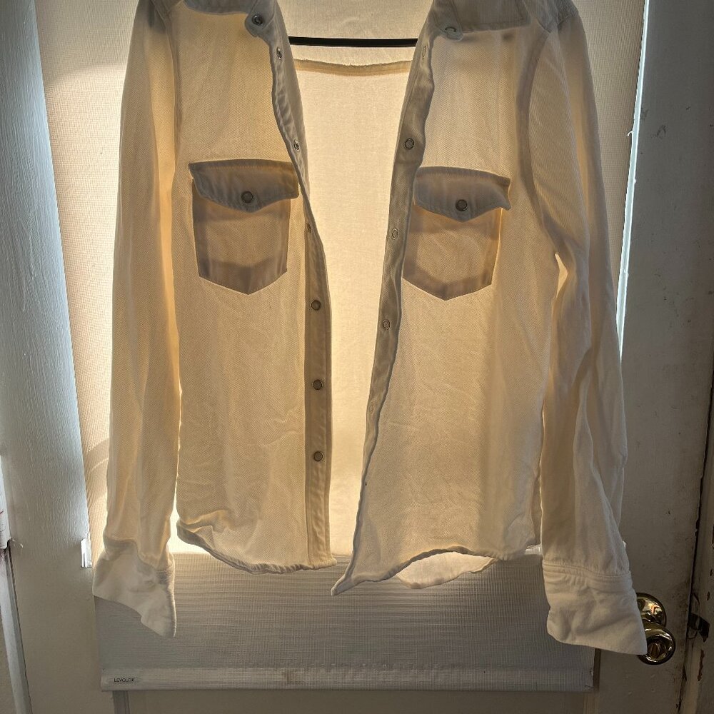 White Jean Jacket
